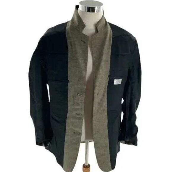 Gianfranco Ruffini Jacket Mens 43R Notched Lapel Wool Blazer Sport Coat Jacket - Picture 4 of 10